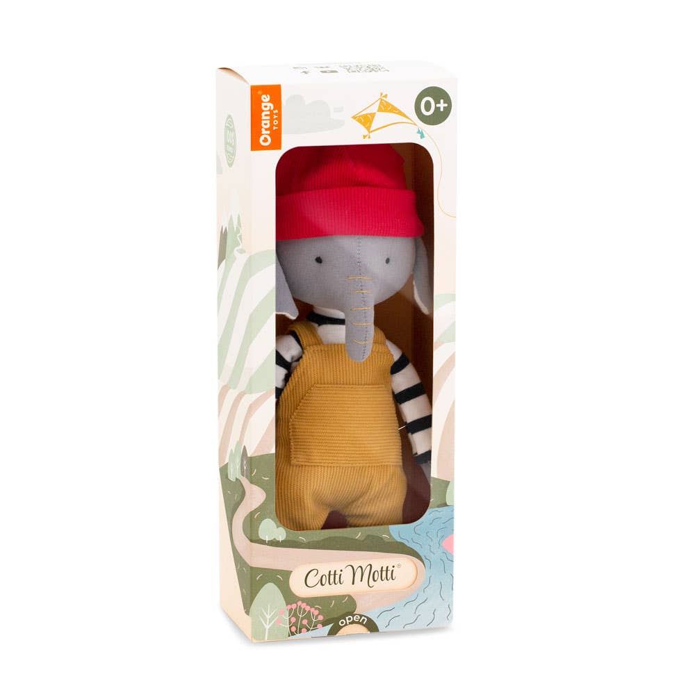 Peluche de algodón,  Alicio el Elefante -29cm -0+