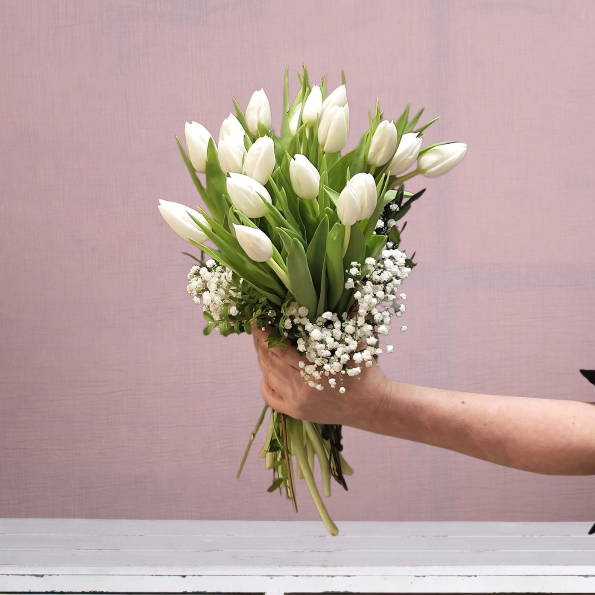 Ramo de 25 tulipanes