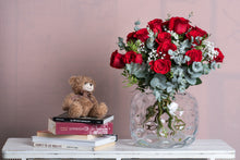 Load image into Gallery viewer, Ramo de 15 Rosas Rojas
