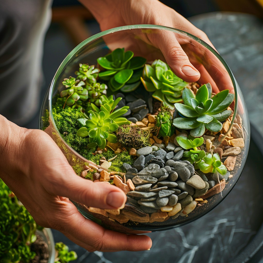 Workshop: We make a terrarium